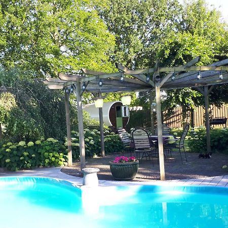 Irish Bowtop Op Het Platteland Van Huize Ouwervelden Wouwsche Plantage 外观 照片