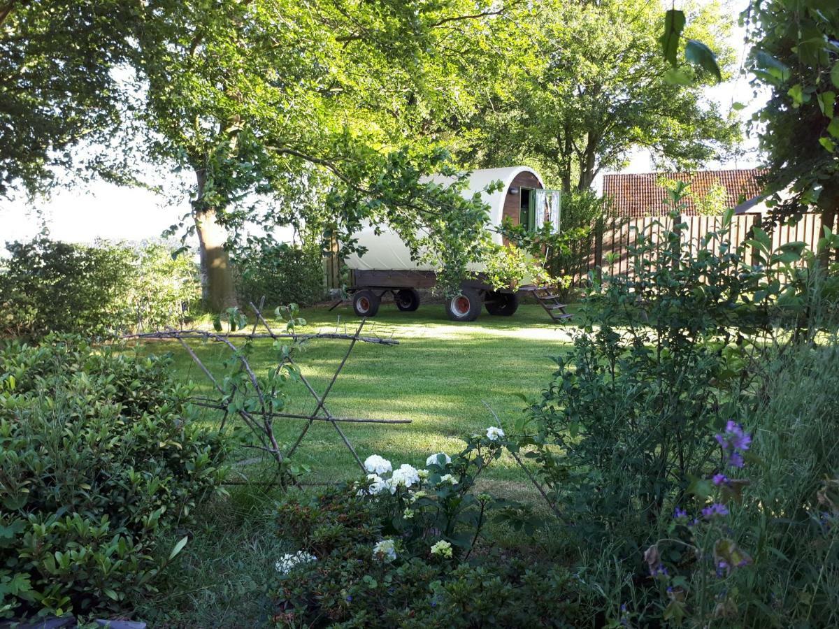 Irish Bowtop Op Het Platteland Van Huize Ouwervelden Wouwsche Plantage 外观 照片