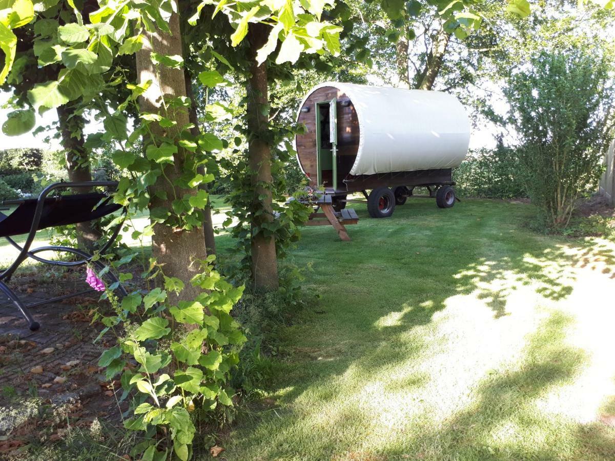 Irish Bowtop Op Het Platteland Van Huize Ouwervelden Wouwsche Plantage 外观 照片