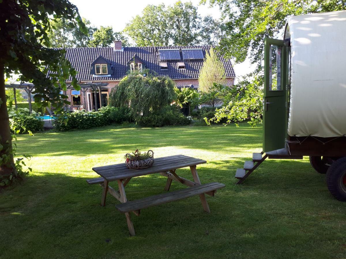 Irish Bowtop Op Het Platteland Van Huize Ouwervelden Wouwsche Plantage 外观 照片