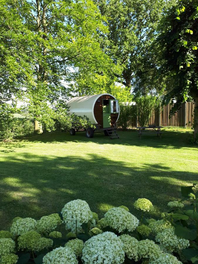 Irish Bowtop Op Het Platteland Van Huize Ouwervelden Wouwsche Plantage 外观 照片