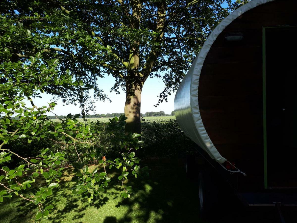 Irish Bowtop Op Het Platteland Van Huize Ouwervelden Wouwsche Plantage 外观 照片